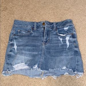 jean skirt